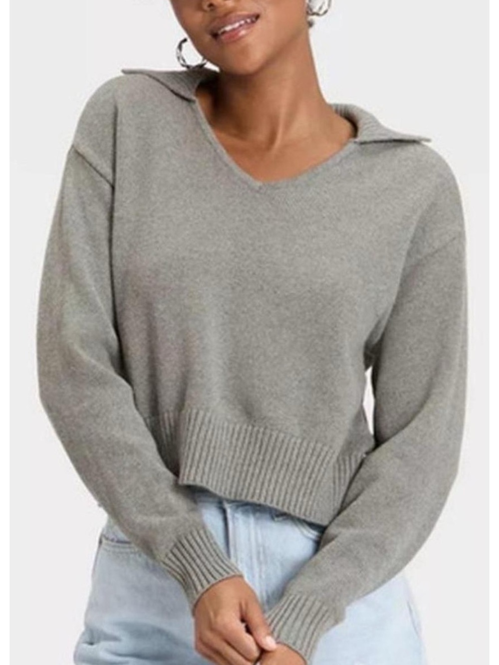 Universal Thread Womens Grey Sweater